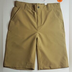NWT $27 Children’s Place size 16 Quick Dry khaki/Tan Shorts w/adjustable waist